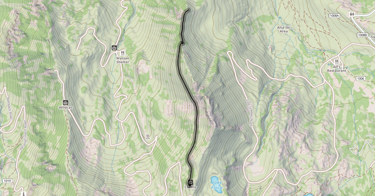 Map preview of High Traverse