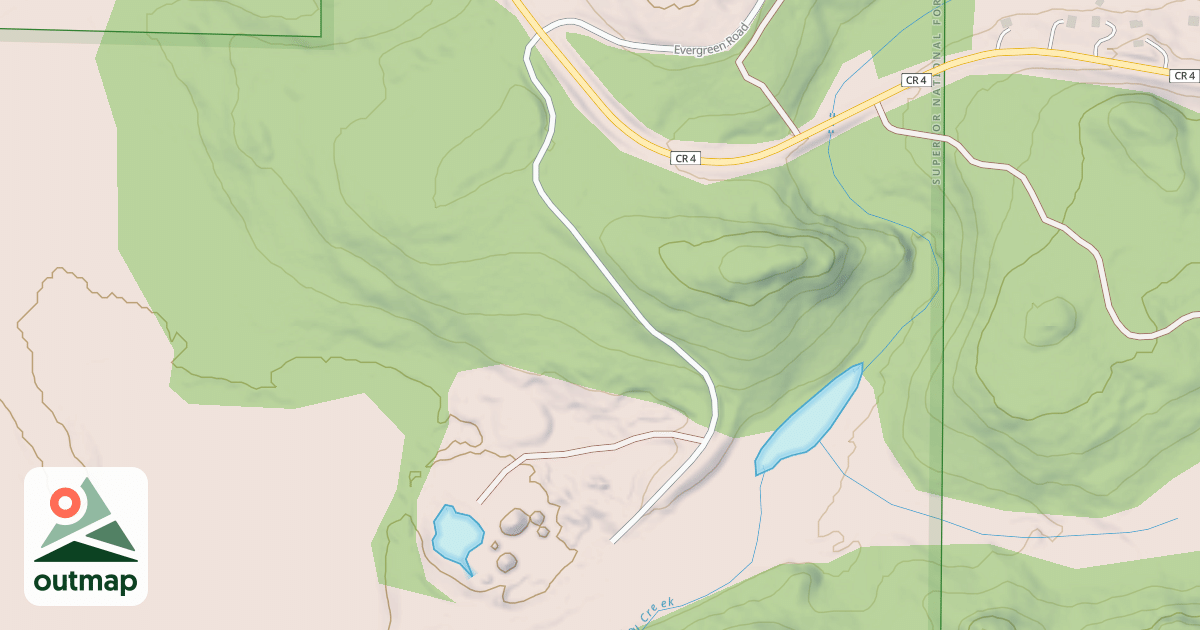 Map of CARIBOU PIT