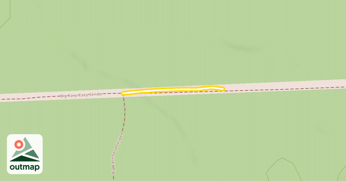Map of Easy Strider Loop B