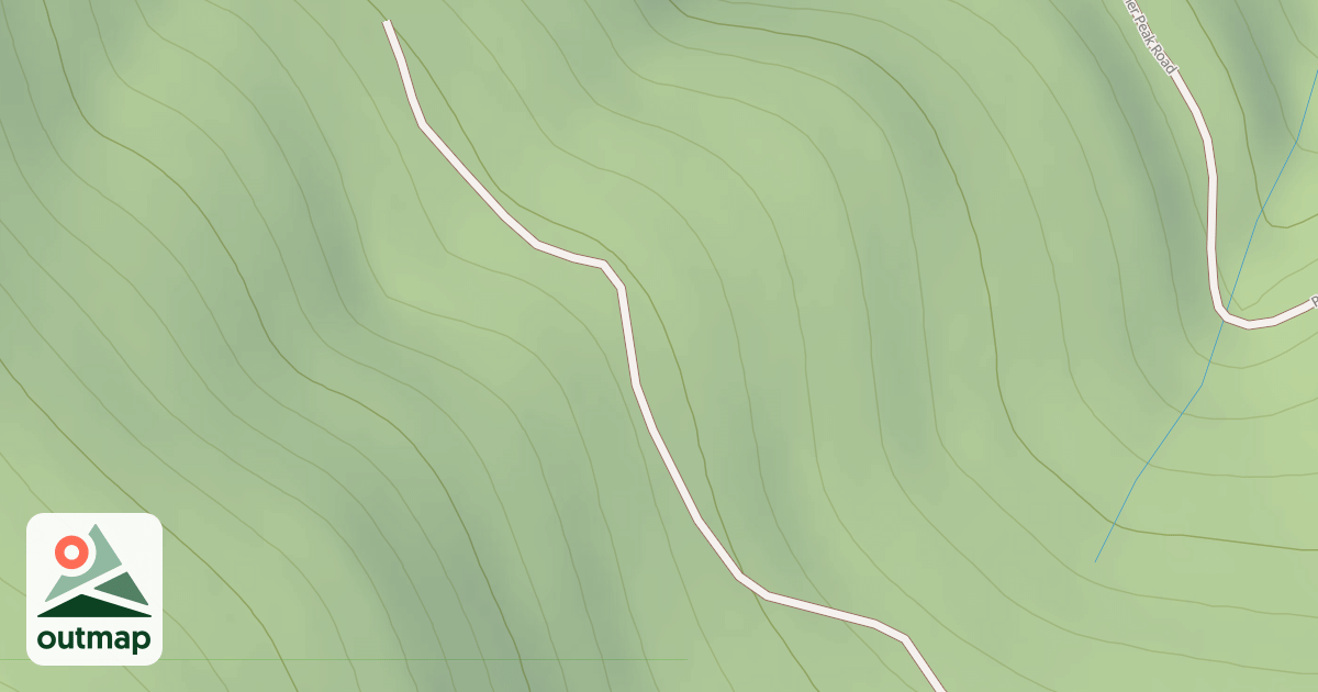 Map of SOUTH ANGEL T.S.