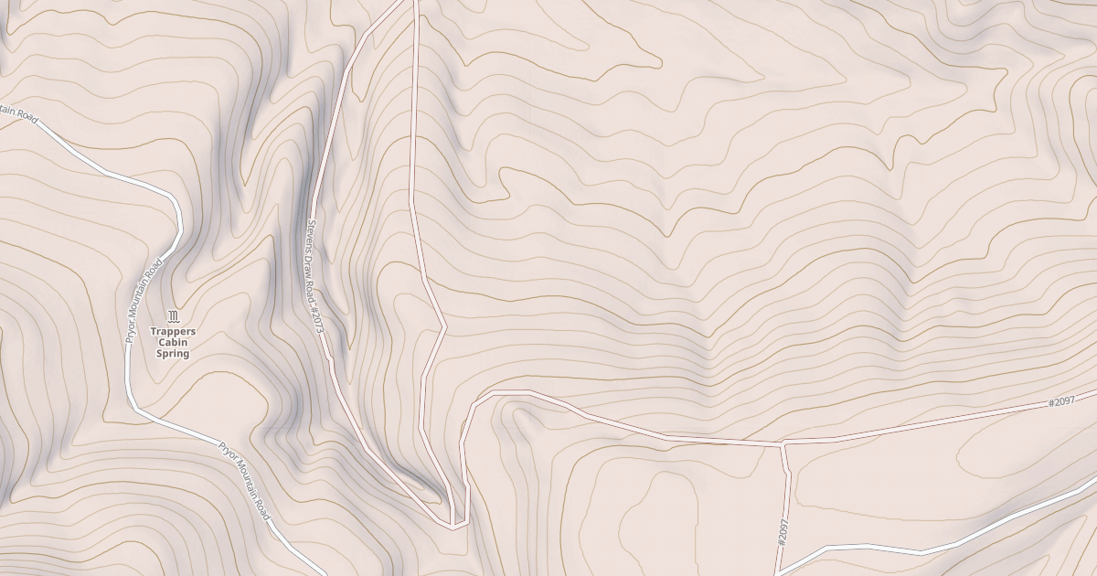 Map preview of STEVENS DRAW