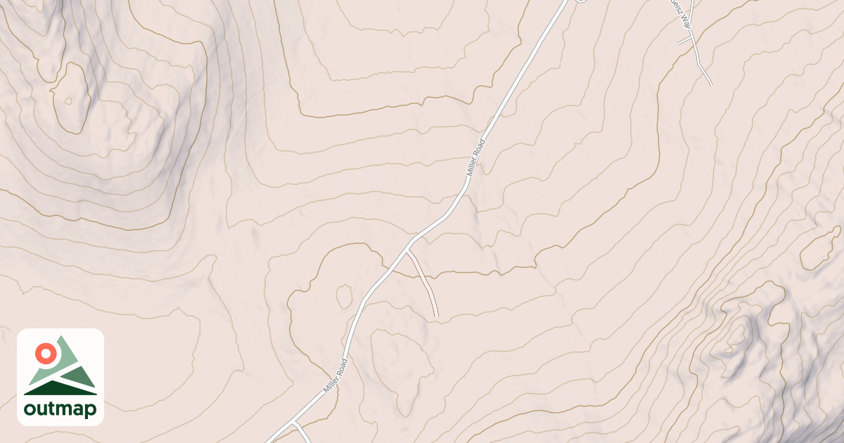 Map of Miller Rd