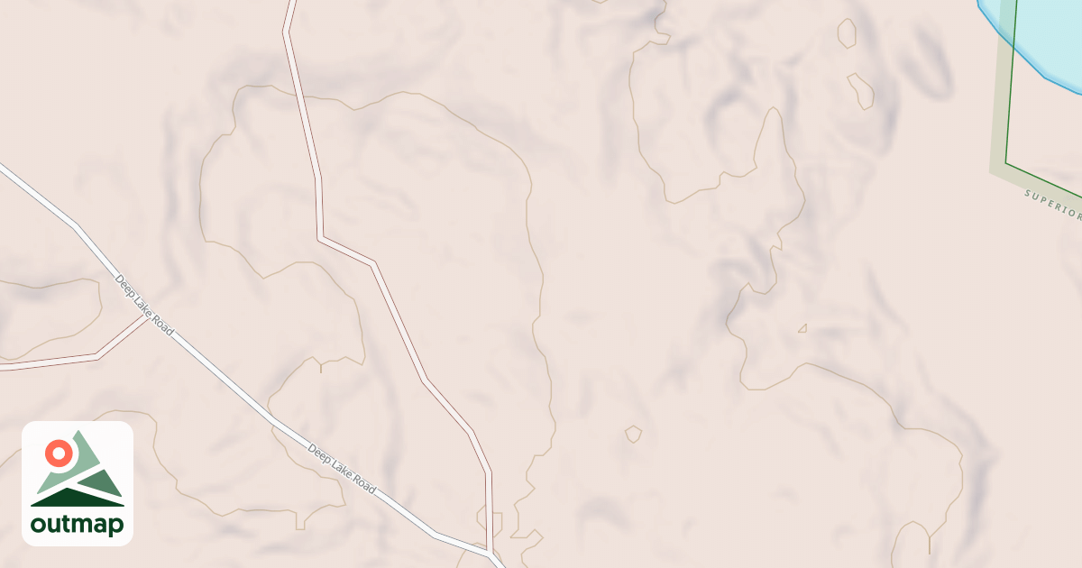 Map of CLOVER LAKE SPUR A