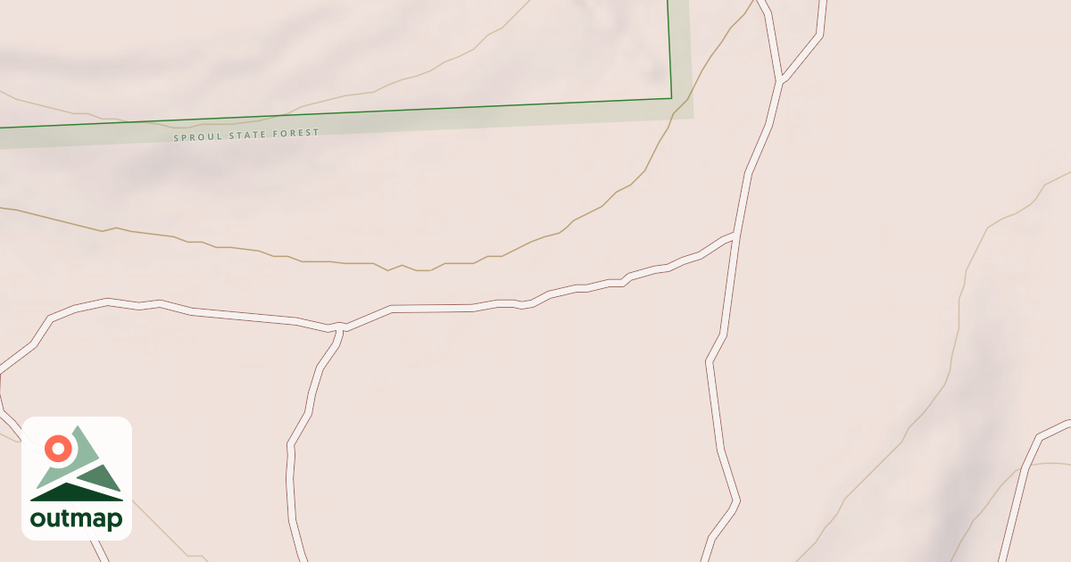 Map of Bloody Skillet ATV Trail