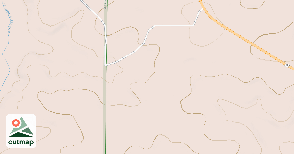 Map of BOUNDARY VIEW
