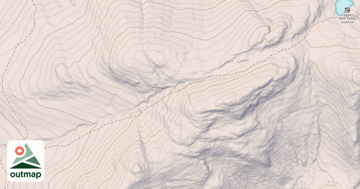 Map of Cooper Kill Trail