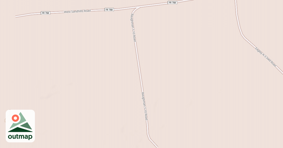 Map of BAUGHMAN 1-10
