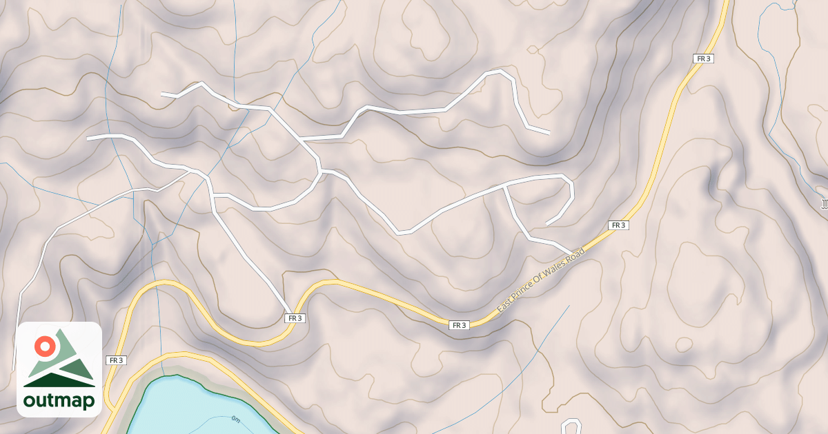 Map of EAST PRINCE OF WALES