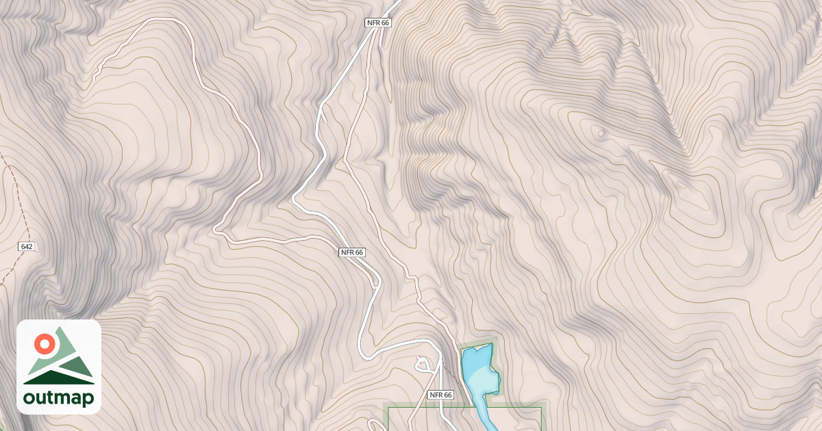 Map of LOWER LAKE