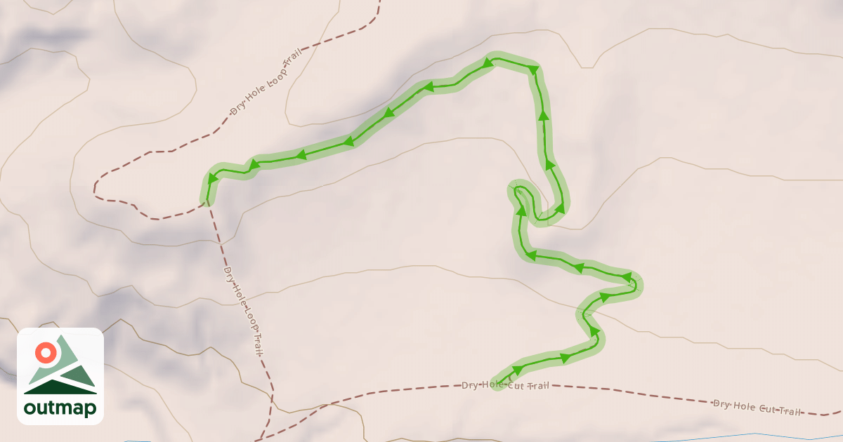 Map of Side Betty Trail