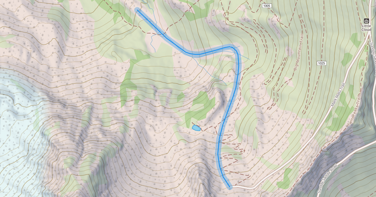 Map preview of Mark Malu Fork