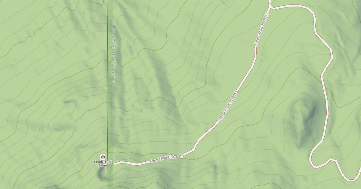 Map preview of USFS Motor Vehicle Use Map Roads {9ABB0F19-136E-4A48-A914-1F8B0FB70EA2}