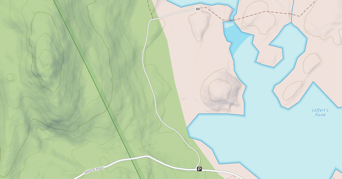 Map preview of LEFFERTS POND