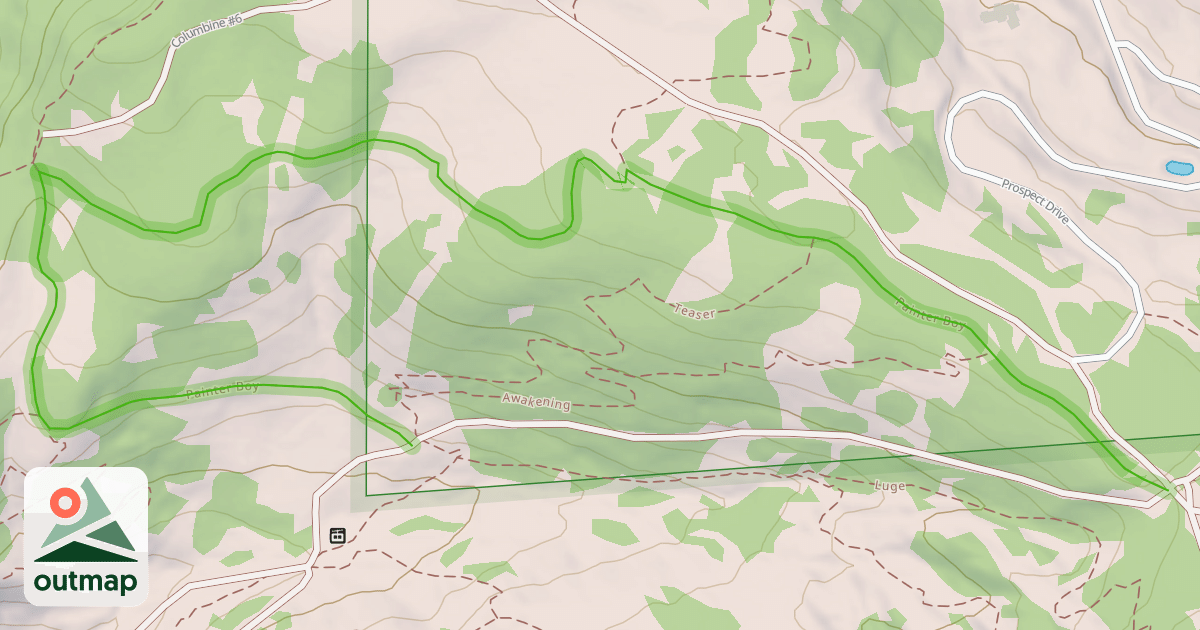Map of Painter Boy