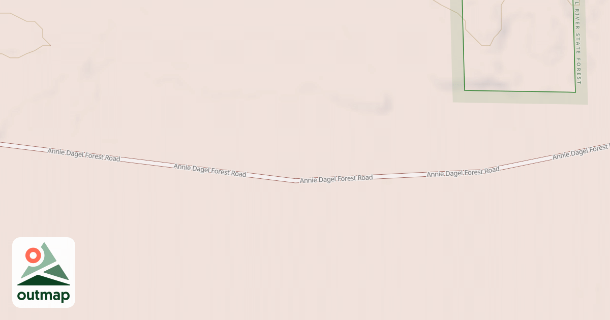 Map of Rabey Line Trail