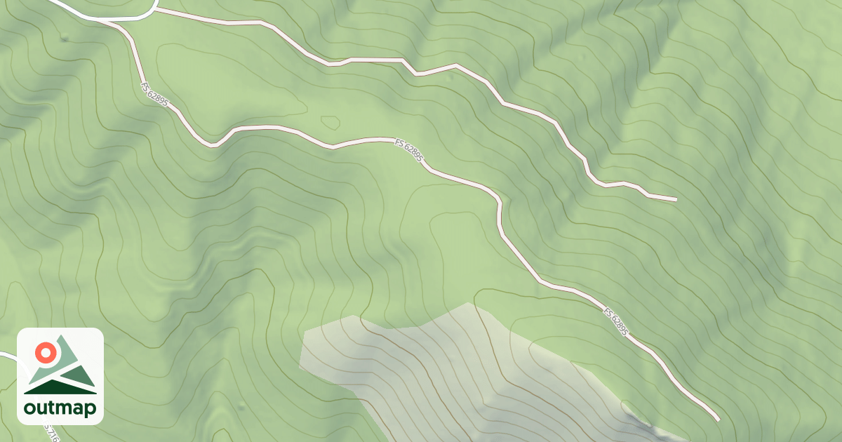 Map of (FDR) CHAFFIN CREEK