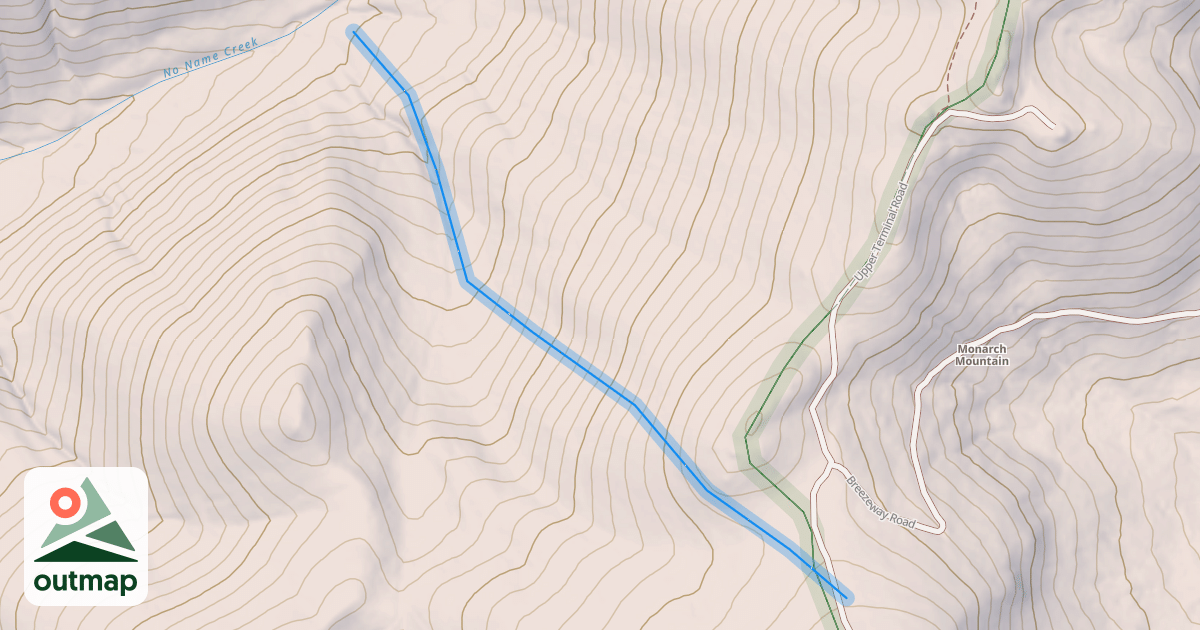 Map of Mule Train