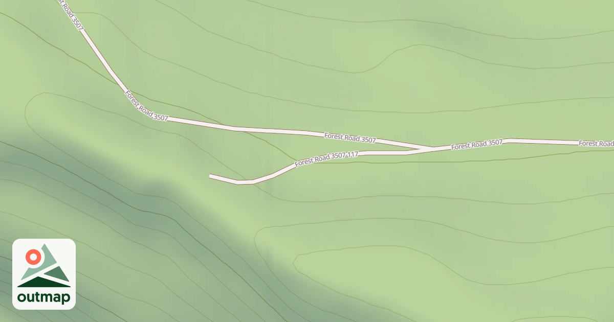 Map of USFS Motor Vehicle Use Map Roads {C097DAAB-D4A7-43D9-91B0-17E8C27821A6}