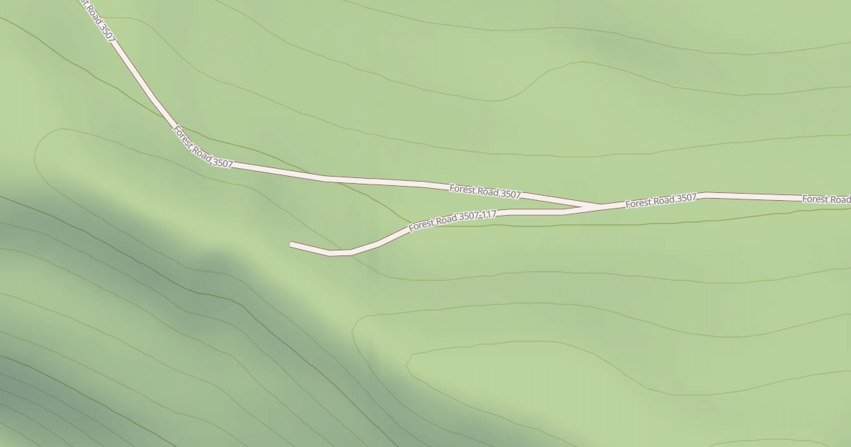 Map preview of USFS Motor Vehicle Use Map Roads {C097DAAB-D4A7-43D9-91B0-17E8C27821A6}
