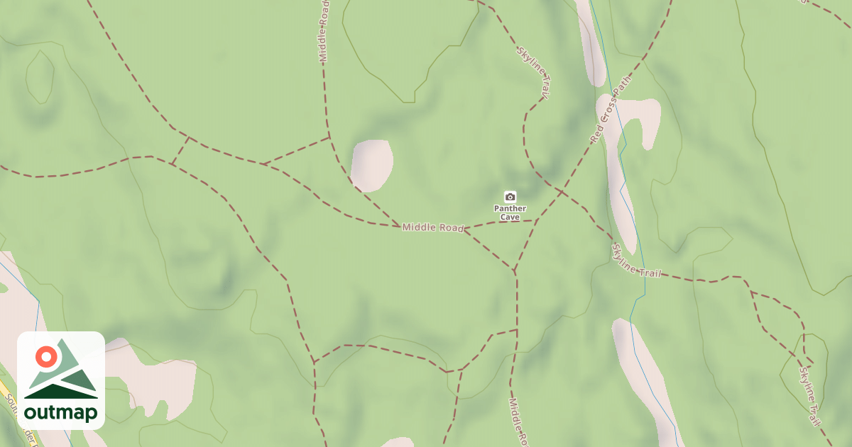 Map of Middle Road