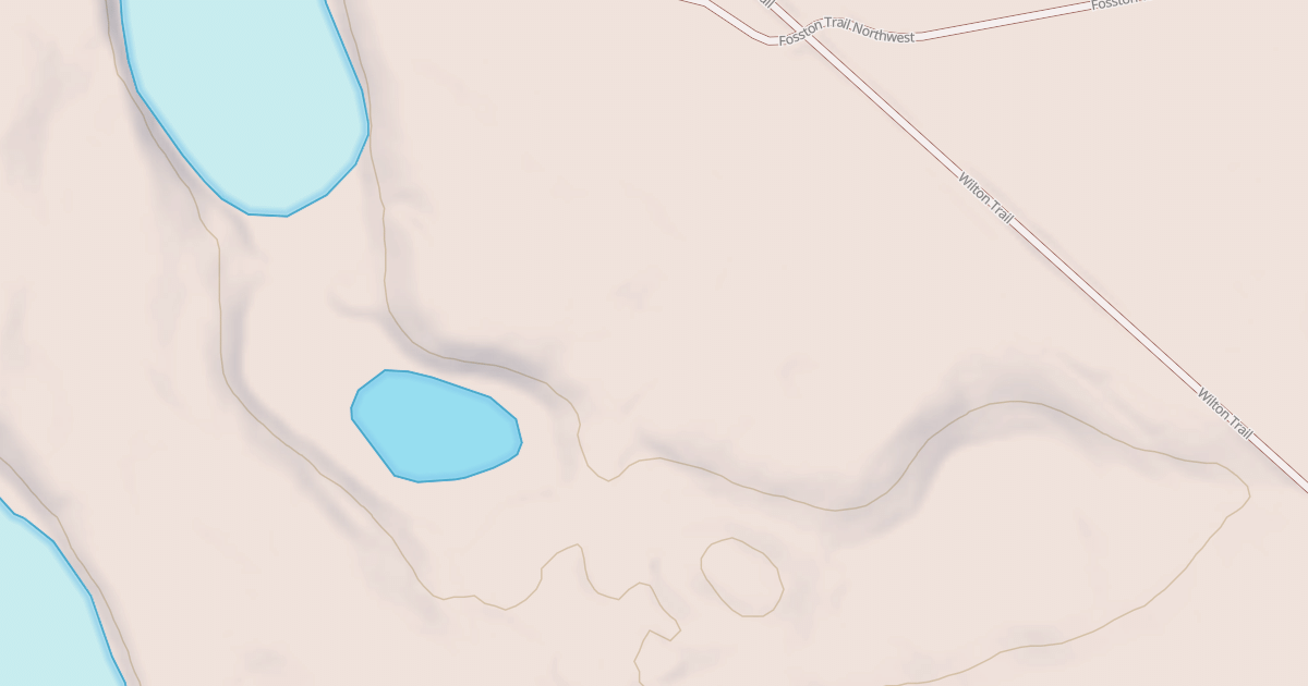 Map preview of Wilton Trails Northwest