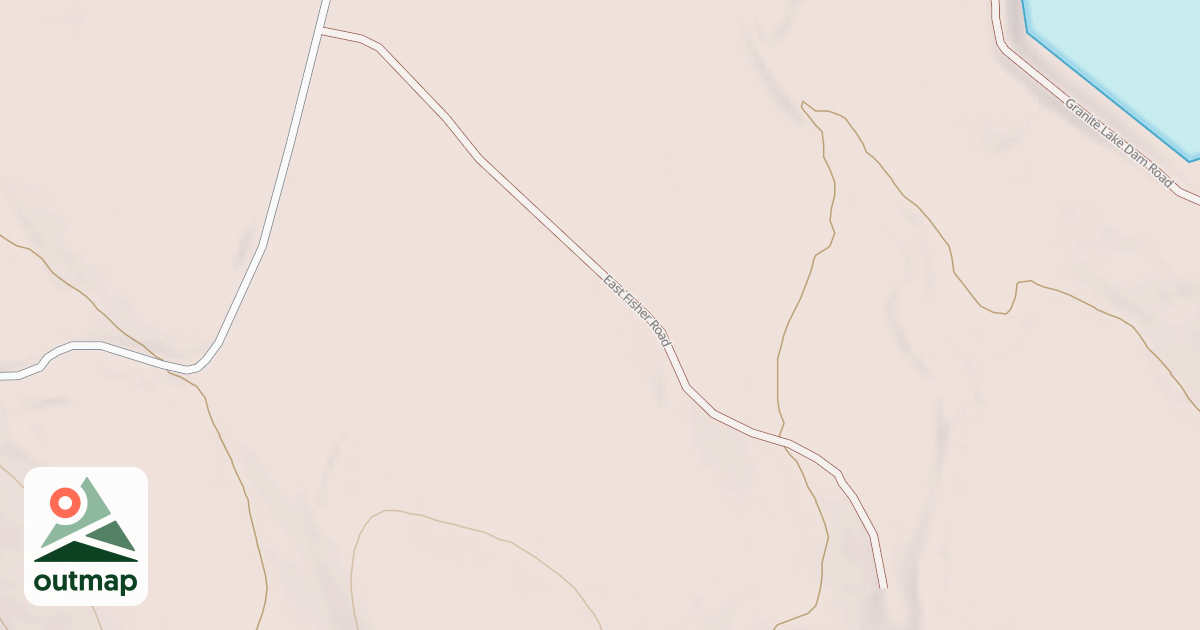 Map of EAST FISHER