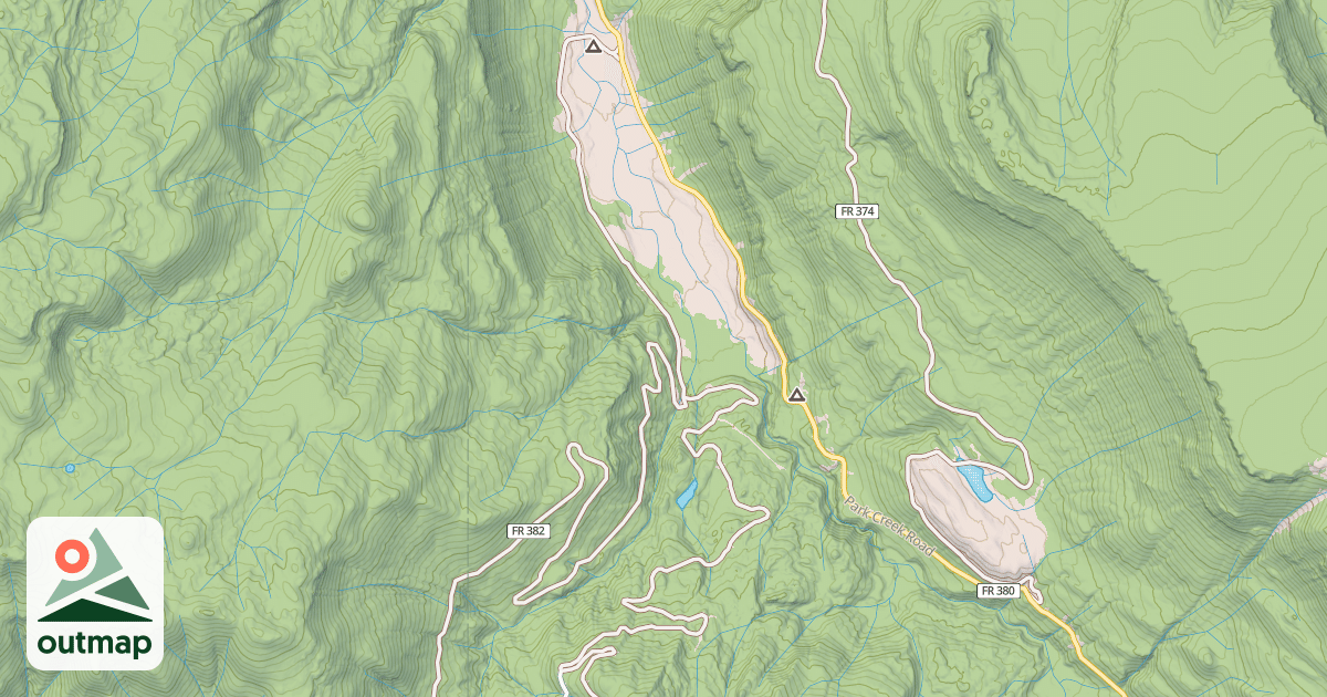 Map of PASS CR