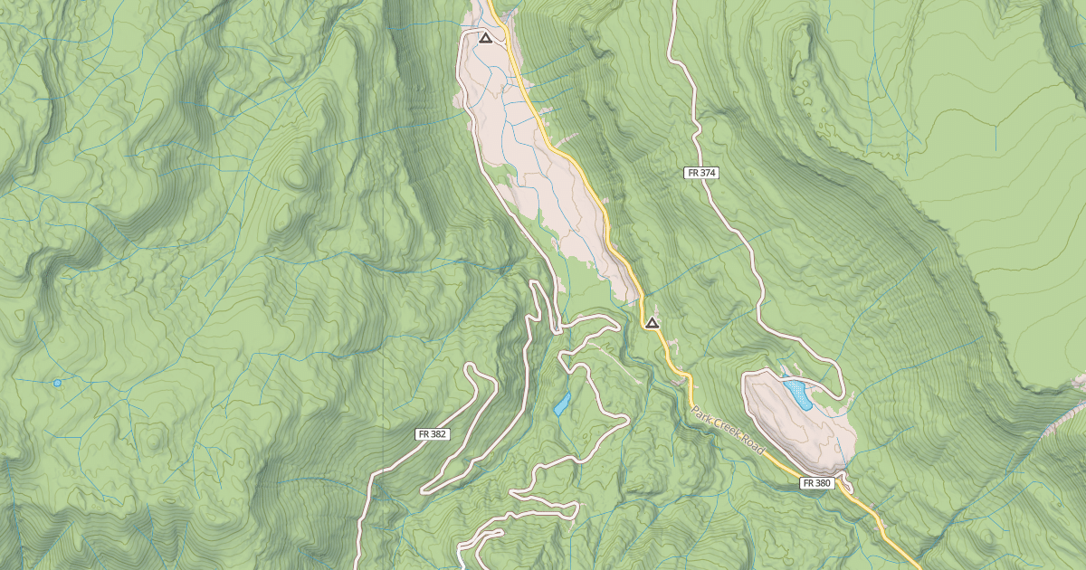 Map preview of PASS CR