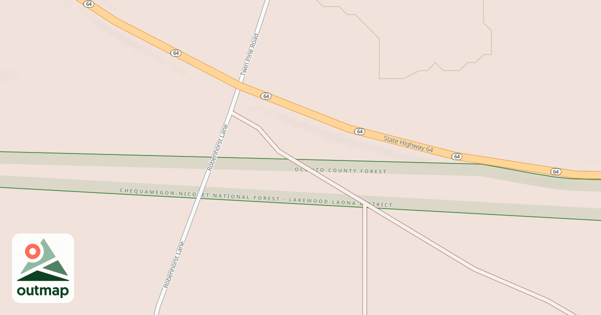Map of Atv Trail Lkln01