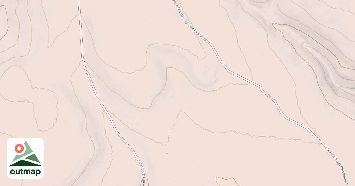 Map of USFS National Forest System Roads {0212EA61-C9D0-4D47-ABDF-2CA738D752D3}