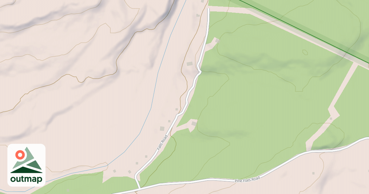 Map of Edgemere-Pecks Pond - Snowmobile Trails