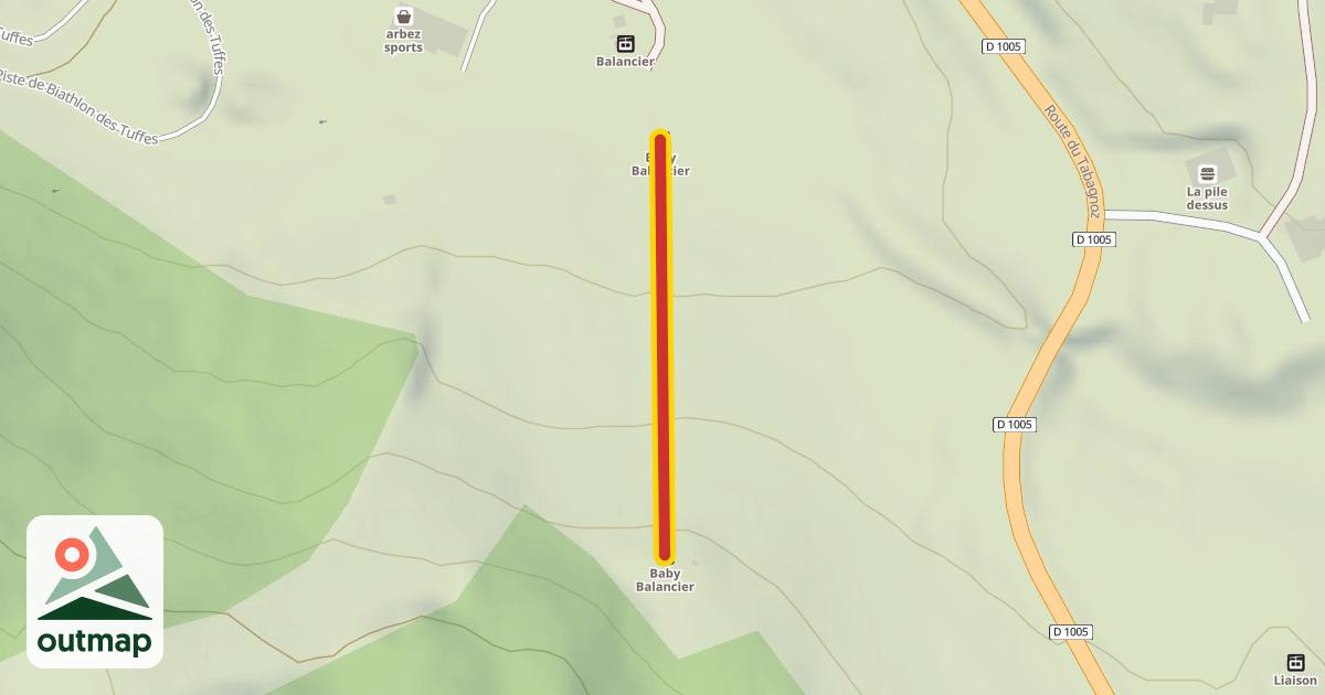 Map of Baby Balancier
