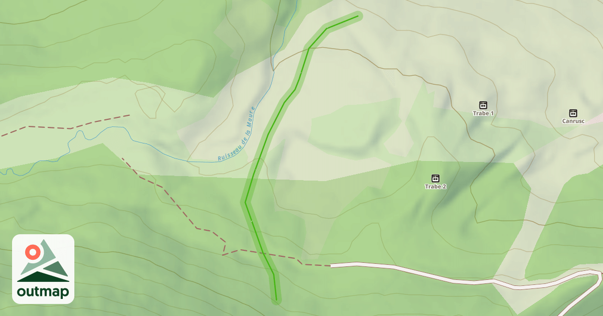 Map of Lagopède