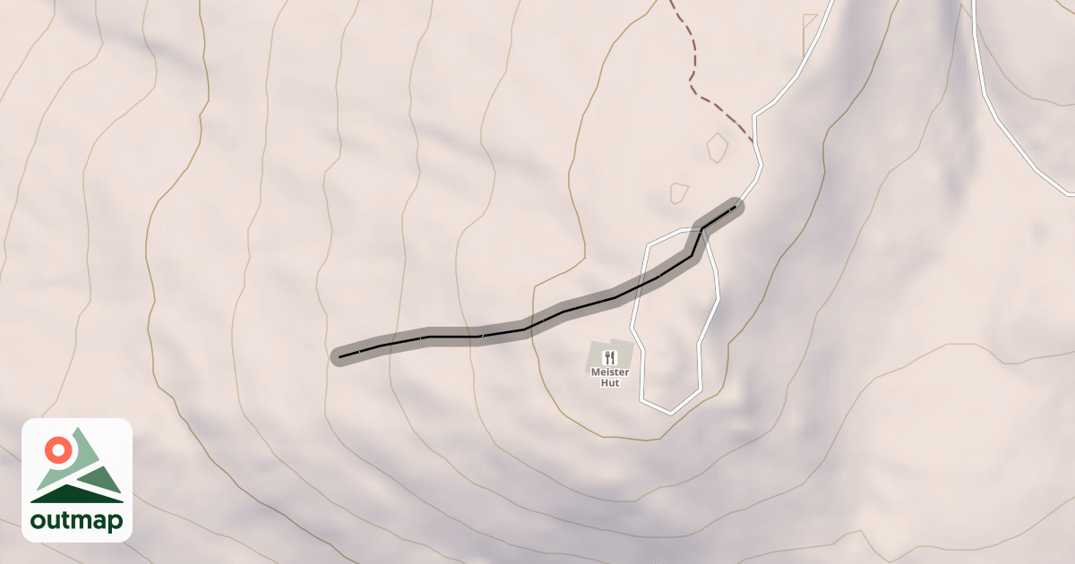 Map of Red Pine Glades