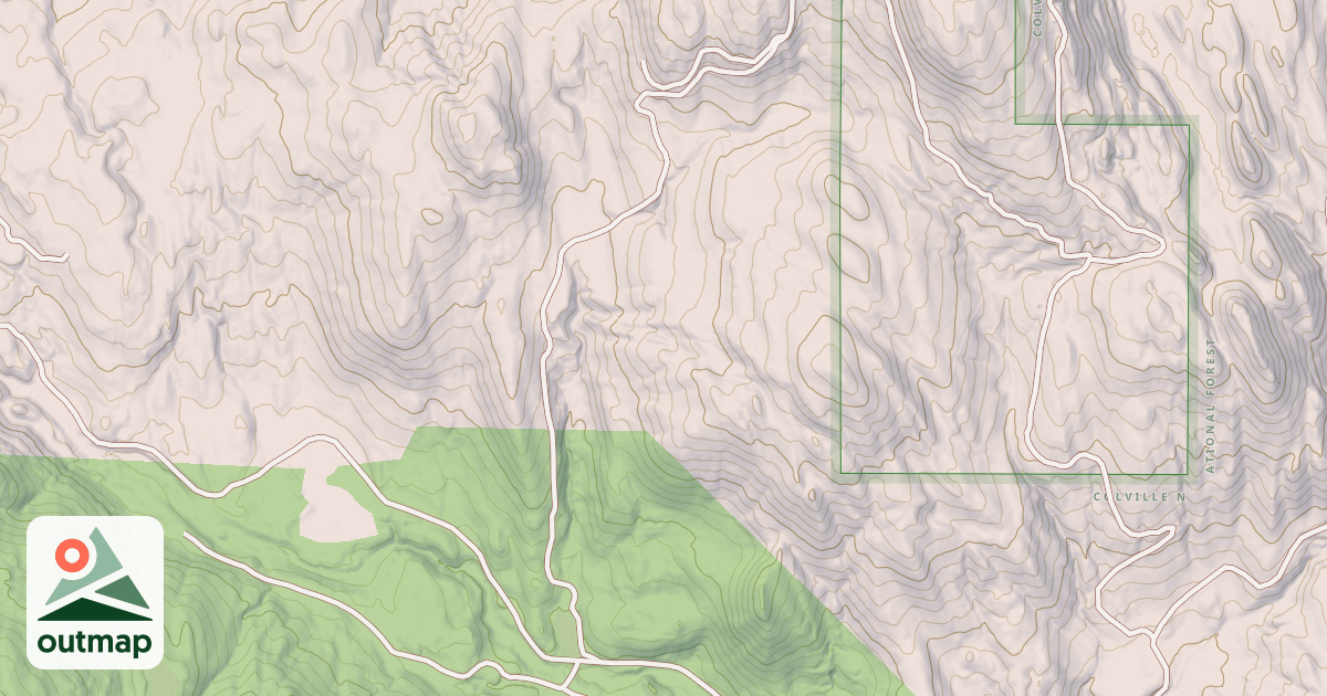 Map of USFS Motor Vehicle Use Map Roads {484D907D-C3B5-4D2C-8AEA-512B25CFC419}
