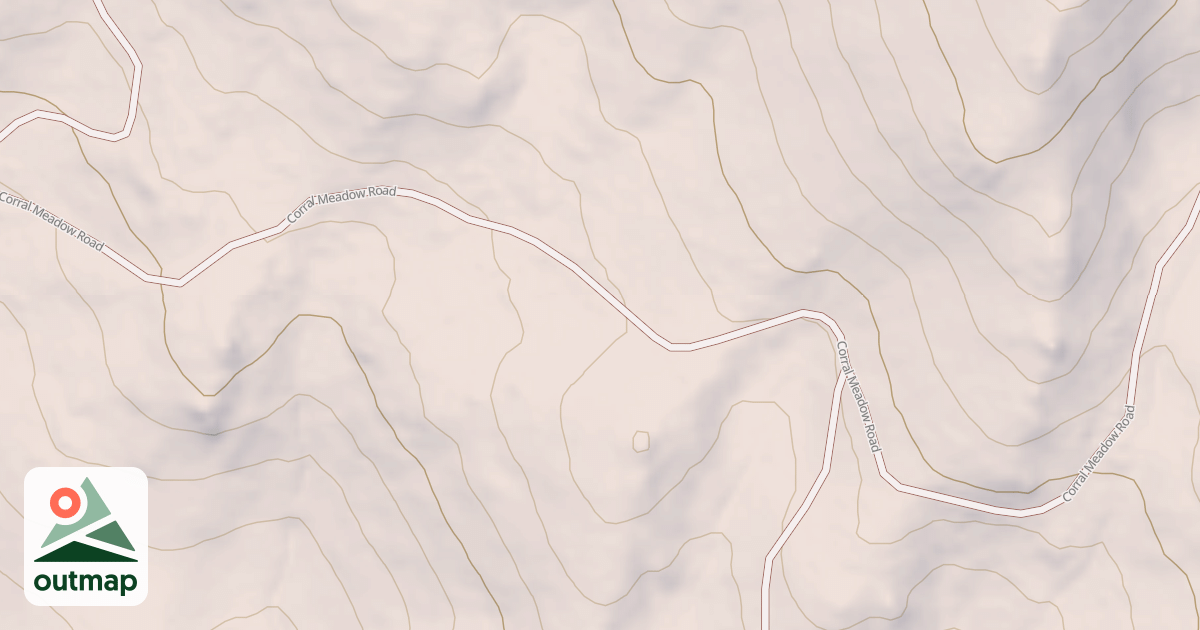 Map of CORRAL MEADOW