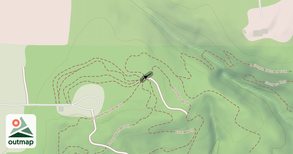 Map of Runaway Train
