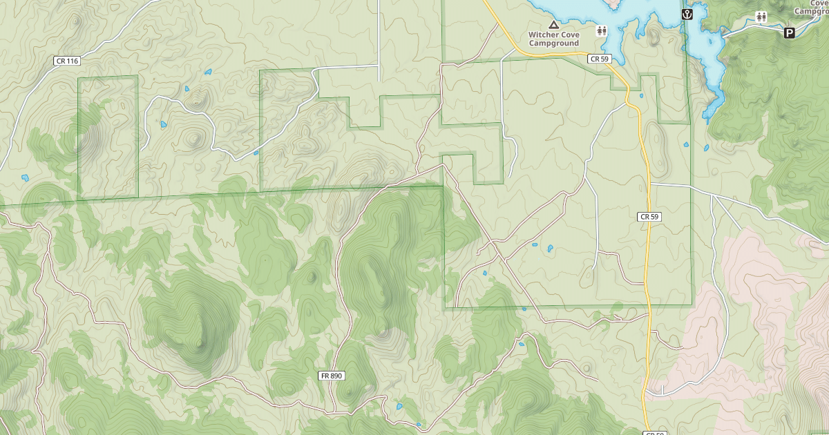 Map preview of DRY GULCH