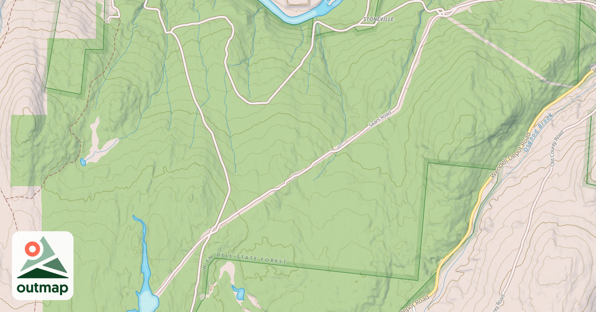 Map of Sears Road