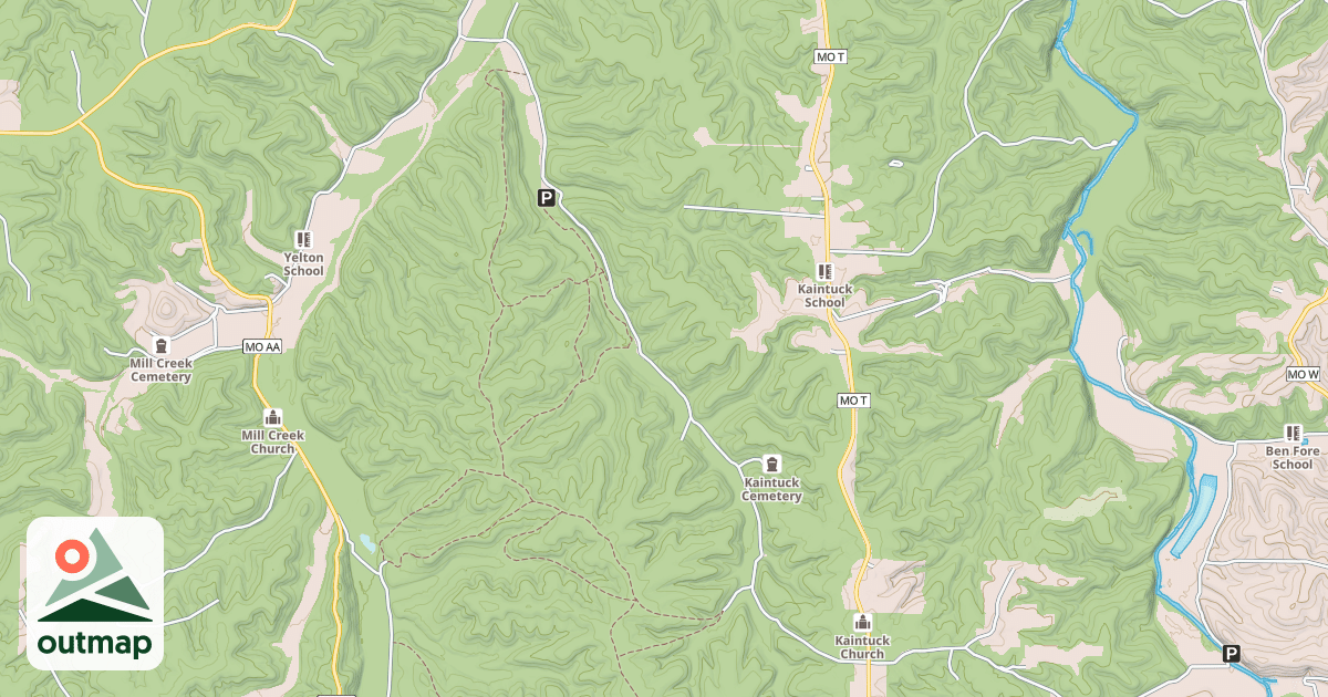 Map of KAINTUCK HOLLOW