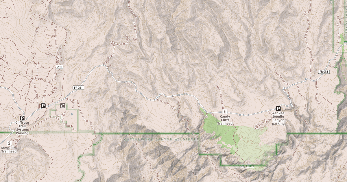 Map preview of LEEDS CREEK-COTTONWOOD