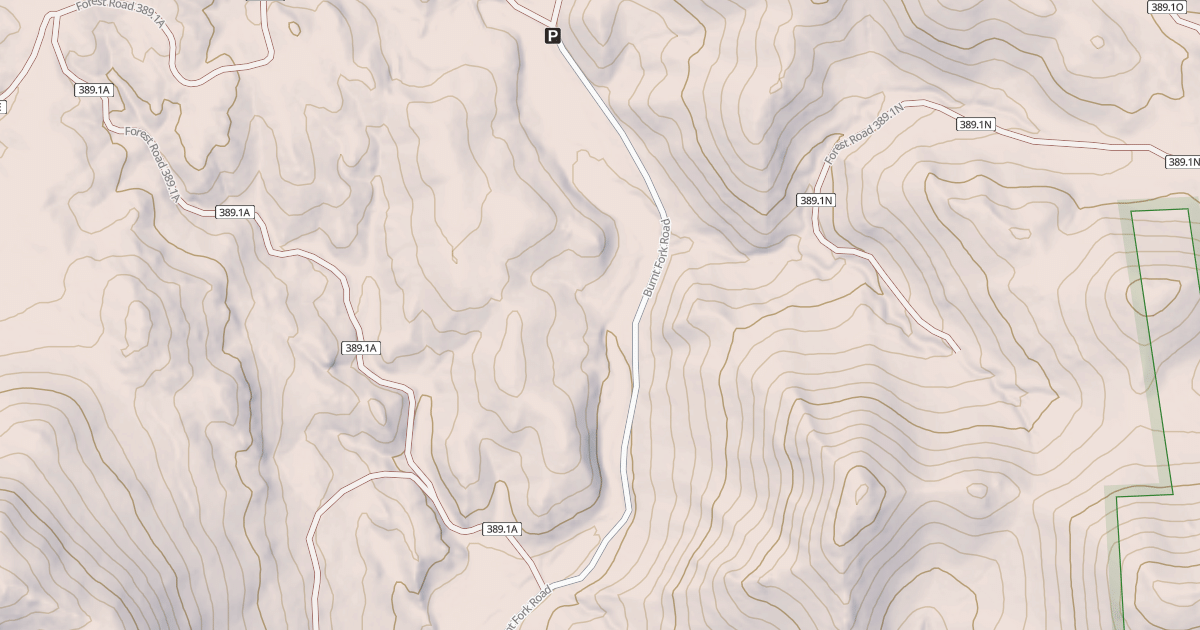 Map preview of BURNT FORK