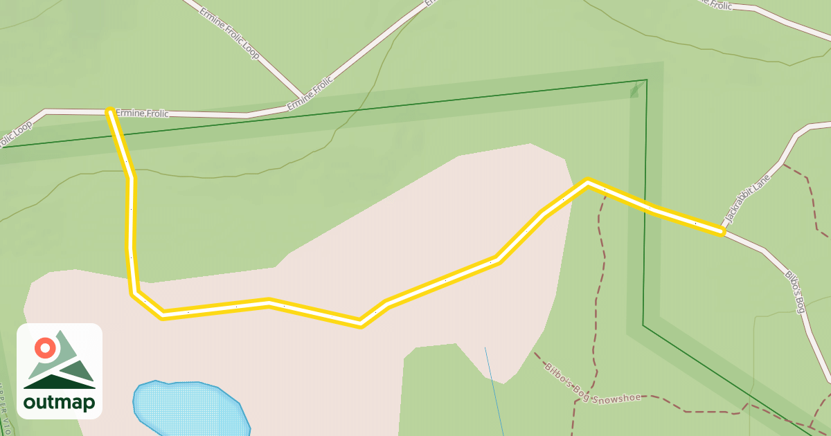 Map of Bilbo's Bog