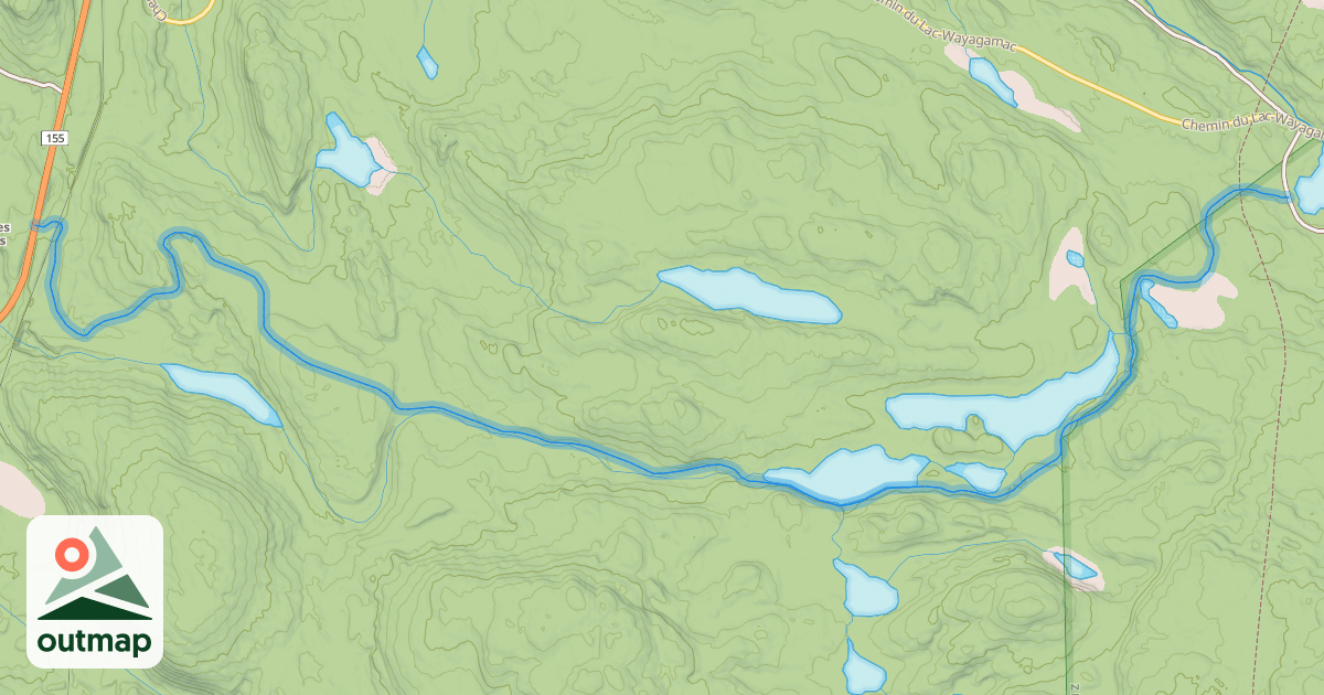 Map of 45- La Trail de Skidoo