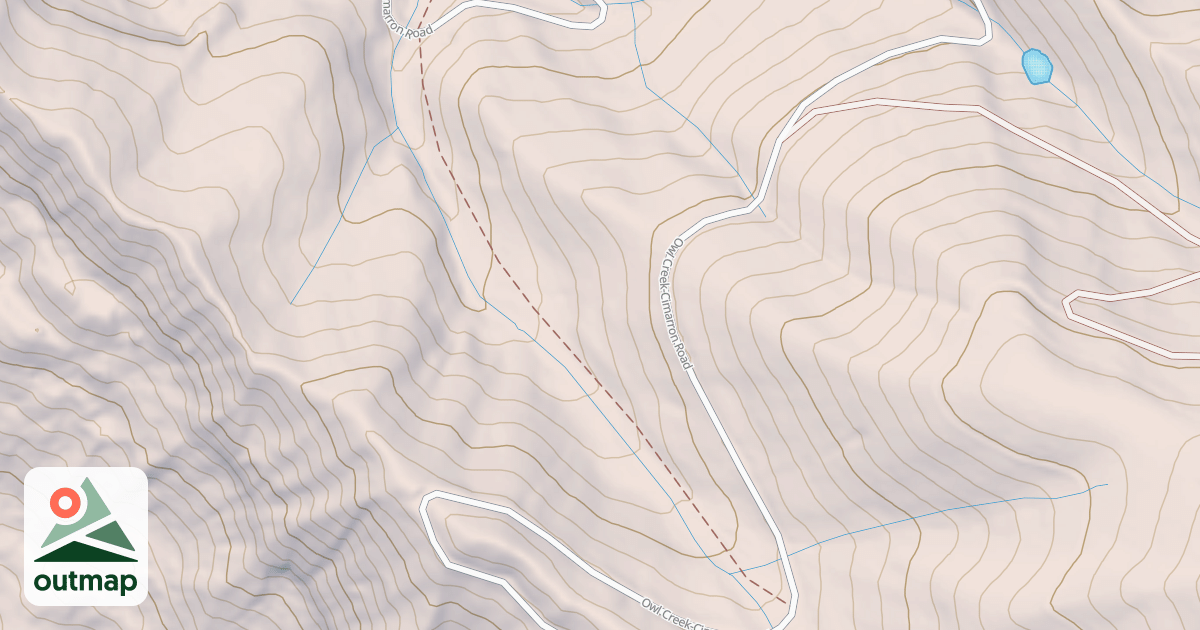Map of Nate Creek