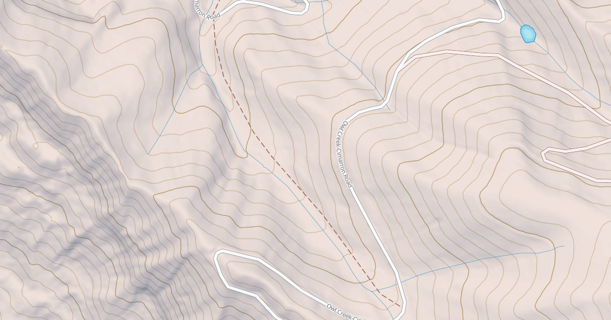 Map preview of Nate Creek