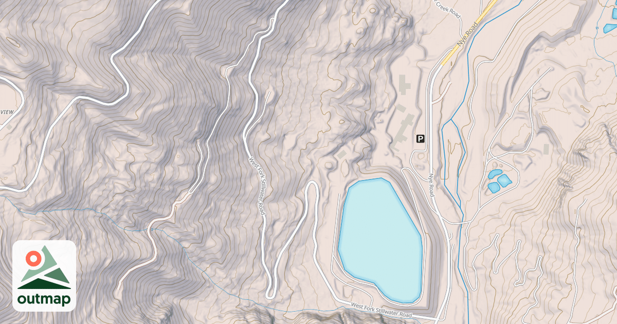 Map of WEST FORK STILLWATER