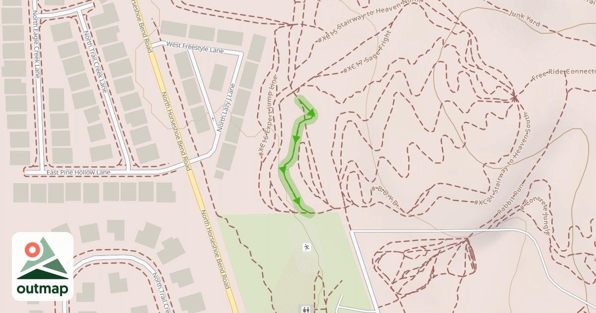 Map of #XC26 Jump Line
