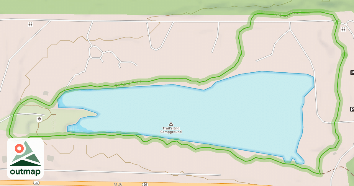 Map of Orchard Trail