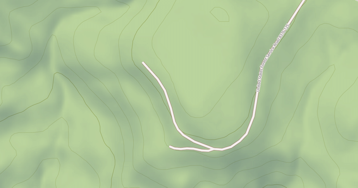 Map preview of USFS National Forest System Roads {288EFD3E-2666-42C0-B03B-DA81E49DF2A1}